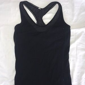 Black lulu lemon Tank Top